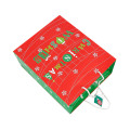 Factory Promotional Printing Gift Christmas Shopping Paper Bag